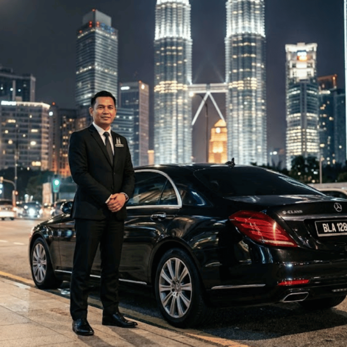 Kuala Lumpur Chauffeur Service with Private Drivers at 6uxury
