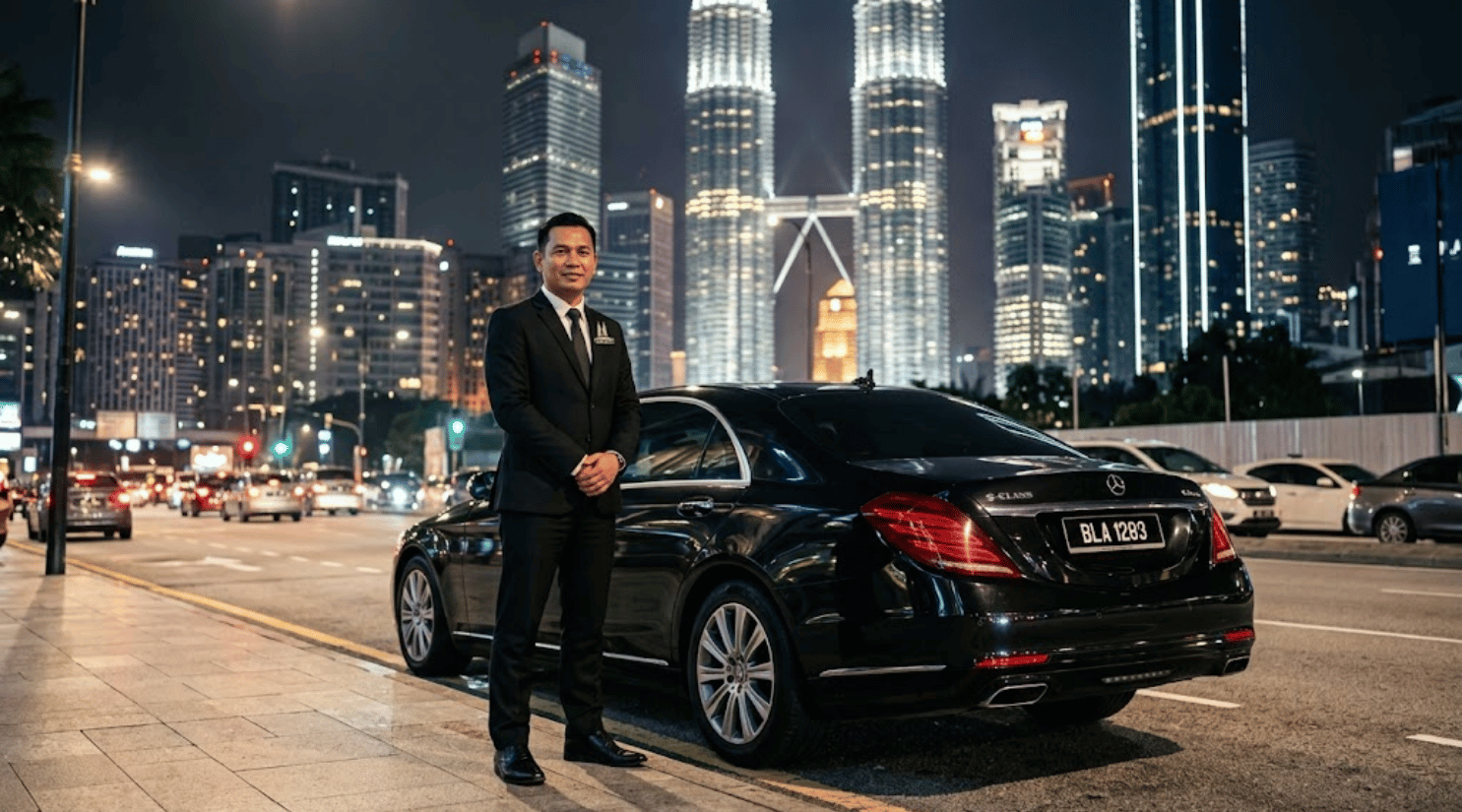 Kuala Lumpur Chauffeur Service with Private Drivers at 6uxury